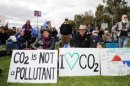 Tax on corporate pollution led to demonstrations across Australia