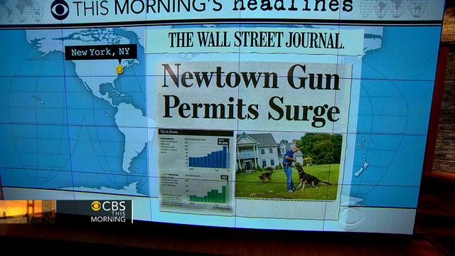Headlines: Newtown, Conn. gun sales surge