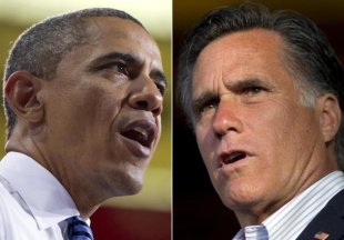 Obama and Romney. (Carolyn Kaster, Evan Vucci/AP Photo)