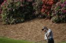 Jason Day, of Australia, hits to the 13th green during a practice round for the Masters golf tournament Monday, April 6, 2015, in Augusta, Ga. (AP Photo/Matt Slocum)
