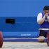 South Korea's Jang Mi-Ran reacts after failing to lift on her third attempt in the women's +75kg group A clean and jerk weightlifting competition at the ExCel venue during the London 2012 Olympic Games