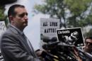 A supporters holds a sign as Republican presidential candidate Senator Ted Cruz (R-TX) speaks at the "Women Betrayed Rally to Defund Planned Parenthood" at Capitol Hill in Washington