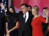 Republican presidential candidate and former Massachusetts Gov. Mitt Romney and his wife Ann Romney wave to supporters after Romney conceded the race at his election night rally, Wednesday, Nov. 7, 2012, in Boston. (AP Photo/Stephan Savoia)