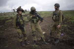 Israeli soldiers of the Golani brigade adjust their&nbsp;&hellip;