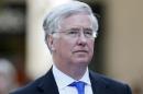 Britain's Defence Secretary Fallon arrives to attend a national service of commemoration to mark the 200th anniversary of the Battle of Waterloo at St Paul's Cathedral in central London