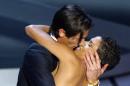 Adrien Brody and Halle Berry