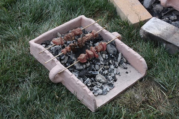 Ancient Greeks Used Portable Grills at Their Picnics