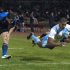 A try three minutes from time from Argentinia winger Manuel Montero gave the home side victory