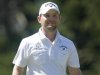 MSG: South Africa's Branden Grace walks off the ninth green after his par during the second round of the 2012 U.S. Open golf tournament on the Lake Course at the Olympic Club in San Francisco