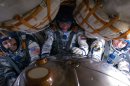 Soyuz Spacecraft Carrying Russian-US Crew Headed Back to Earth