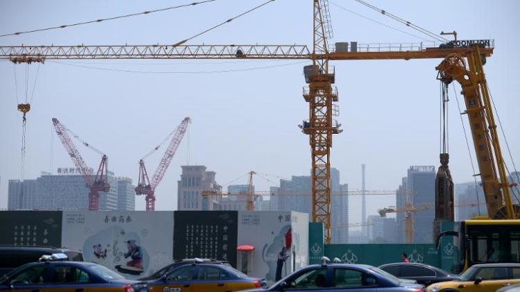 A construction site is pictured in Beijing on May 30, 2014