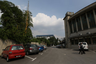 PNB plans to convert the thin strip of car-park space lying between Chin Woo Stadium and the firm's land into a 6m-wide access road despite the association's objection.