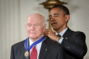 President Obama Awards John Glenn with Medal of Freedom