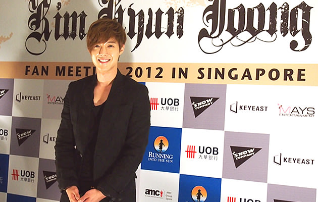 Kim Hyun Joong&#39;s Press Conference May 2012 (Yahoo! Photos / Elizabeth Soh)
