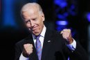 U.S. Vice President Biden addresses the final session of the Democratic National Convention in Charlotte