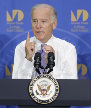 Vice President Joe Biden talks to students and guests&nbsp;&hellip;