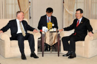 蕭副總統接見澳台經貿協會主席