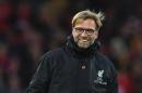Liverpool's German manager Jurgen Klopp reacts following the English Premier League football match between Liverpool and Watford at Anfield in Liverpool on November 6, 2016