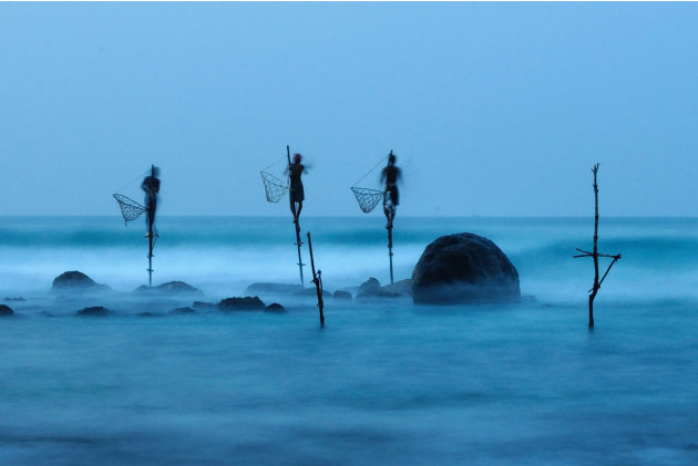 14 صورة رائعة تفوز في مسابقة ناشونال جيوغرافيك للتصوير في 2012 Stilt-Fishing-jpg_175242