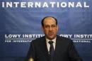 Iraq's PM al-Maliki delivers speech at Lowy Institute in Sydney
