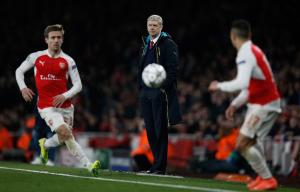 Arsenal manager Arsene Wenger (C) was infuriated his&nbsp;&hellip;