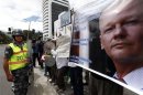 Assange cree que podría pasar un año en la embajada de Ecuador