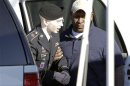 U.S. Army Private First Class Bradley Manning arrives for day two of his trial at Fort Meade Maryland
