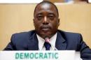 File picture of Democratic Republic of Congo's President Kabila attending the signing ceremony of the Peace, Security and Cooperation Framework for the Democratic Republic of Congo and the Great Lakes, at the African Union Headquarters in Addis Ababa