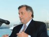 Ο διευθύνων σύμβουλος της Εθνικής Τράπεζας κ. Αλέξανδρος Τουρκολιάς, κατά τη χθεσινή ομιλία του στη Ναυτιλιακή Λέσχη Πειραιά