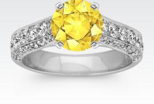 Unique engagement rings yahoo