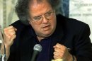 James Levine talks about the power of symphonies after being announced as the next conductor and mus..