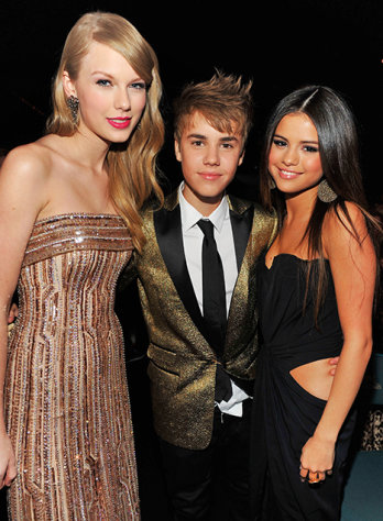 Justin Bieber, Selena Gomez, Taylor Swift Sitting Together at Billboard Awards