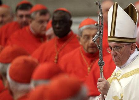 Papa Francisco ordena a nuevos cardenales