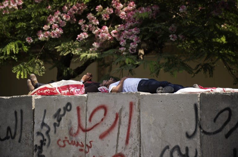 صور المتظاهرون امام قصر الاتحاديه مقر الحكم في مصر 000-Nic6229327-jpg_142034