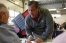 Governor Chris Christie Votes In General Election