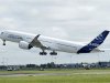 The new Airbus A350 takes off for its maiden flight at the Toulouse-Blagnac airport in southwestern France