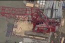 Raw: Injuries in Queens Crane Collapse