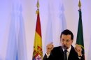 El presidente del Gobierno español, Mariano Rajoy, el 9 de mayo pasado en Oporto