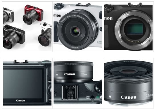 Canon EOS M 無反光可換鏡相機登場！