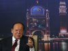 Las Vegas Sands Chairman and CEO Sheldon Adelson speaks during a news conference at Sands Cotai Central, Sands' newest integrated resort in Macau