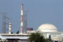 A general view shows the reactor building at the Bushehr nuclear power plant in southern Iran on August 20, 2010