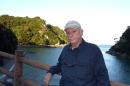 Animal rights activist Ric O’Barry, the central character in "The Cove", stands by the cove in Taiji town, known as the dolphin hunting village, in Wakayama prefecture, western Japan on November 1, 2010