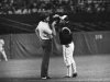 FILE - In this Aug. 16, 1979 file photo, Baltimore Orioles manager Earl Weaver argues with third base umpire Steve Palermo, after Palermo ejected him during the second inning of a baseball game against the Kansas City Royals, in Baltimore. Weaver, the fiery Hall of Fame manager who won 1,480 games with the Baltimore Orioles, has died, the team announced Saturday, Jan. 19, 2013. He was 82. (AP Photo/File)