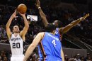 Los Spurs llegan a 50 triunfos y barren a los Mavericks; los Knicks pierden sin "Melo"