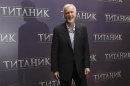U.S. film director James Cameron poses for a photograph during a presentation for the media in Moscow