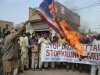 The target of today's US drone strike in Pakistan was two houses near Miranshah, a security official says