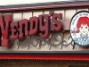 The Wendy's signage is pictured at a Wendy's restaurant in Westminster