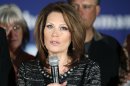 File photo of republican presidential candidate Michele Bachmann announcing the end of her presidential campaign in West Des Moines