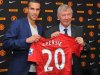 Robin van Persie (L) was Manchester United's biggest signing of the summer
