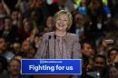 Democratic presidential candidate Hillary Clinton widened her already substantial delegate lead by securing 57.9 percent of the vote in New York